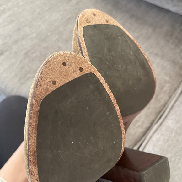 Frye Margaret Shootie Suede Braided Strap Booties Size 8.5 M - Picture 11 of 13